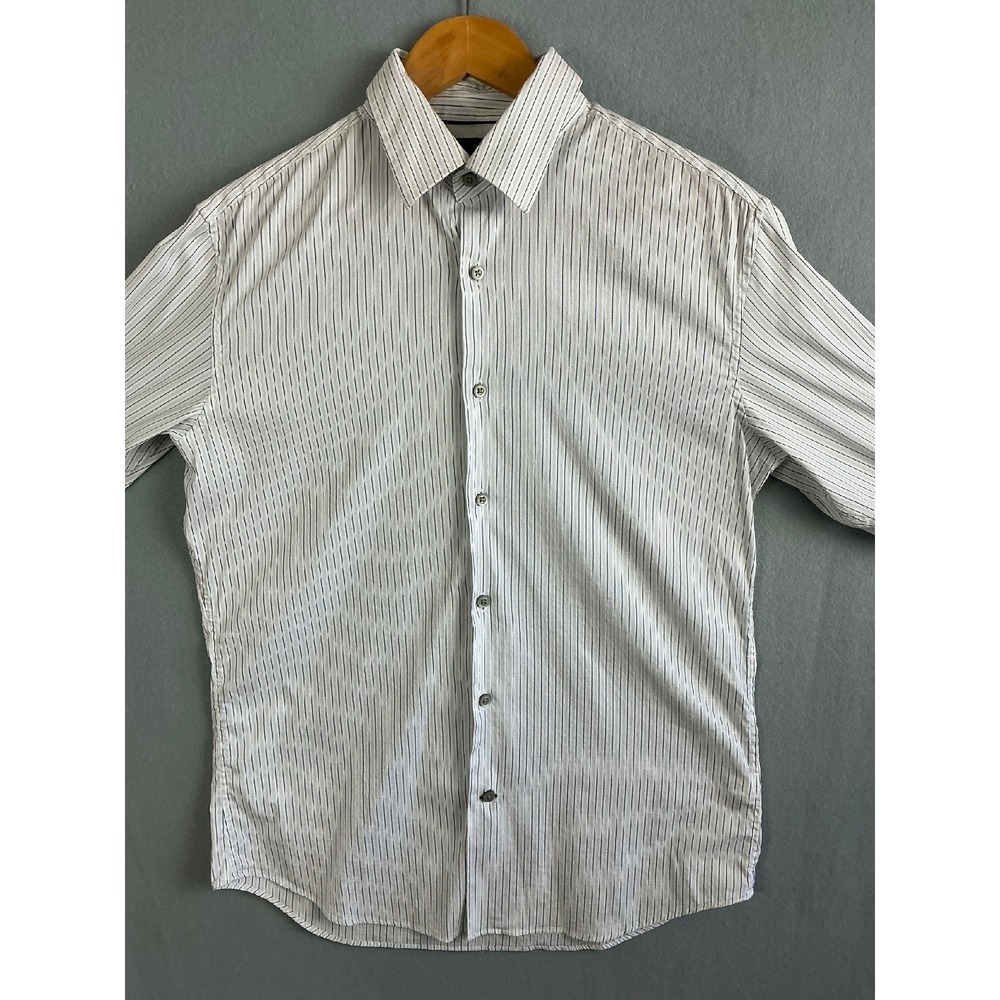 Banana Republic Button Up Men's Medium Long Sleeve Striped